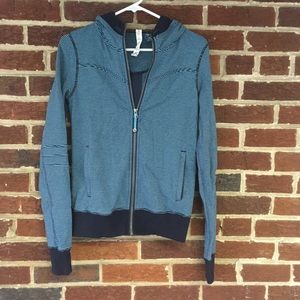 Lululemon Striped Hoodie Sweatshirt